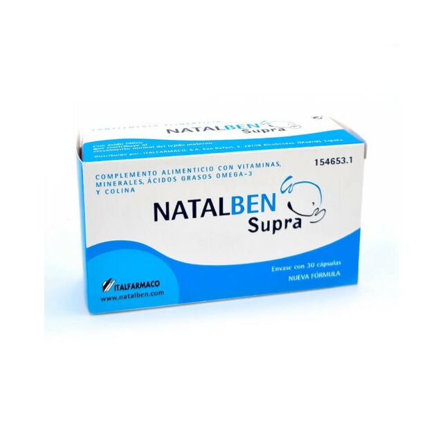 NATALBEN SUPRA  30 CAPSULAS