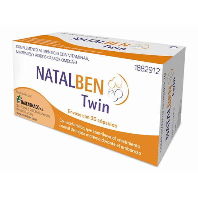 NATALBEN TWIN  30 CAPSULAS