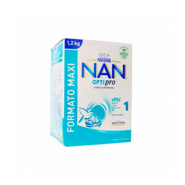 NAN OPTIPRO 1 LECHE LACTANTES  2 ENVASES 600 G PACK AHORRO