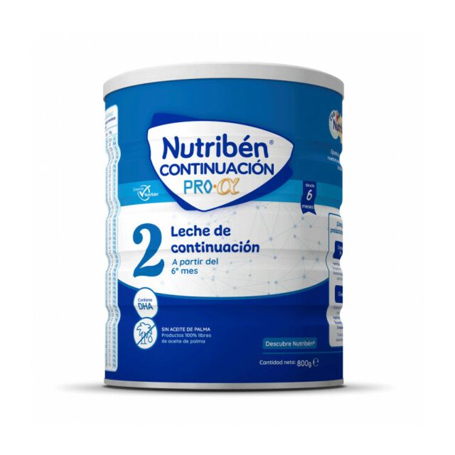 NUTRIBEN CONTINUACION  1 ENVASE 800 G