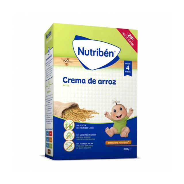 NUTRIBEN CREMA DE ARROZ  1 ENVASE 300 G