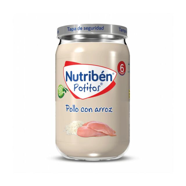 NUTRIBEN POLLO CON ARROZ  1 POTITO 235 G