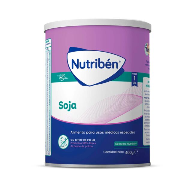 NUTRIBEN SOJA  1 BOTE 400 G SABOR NEUTRO