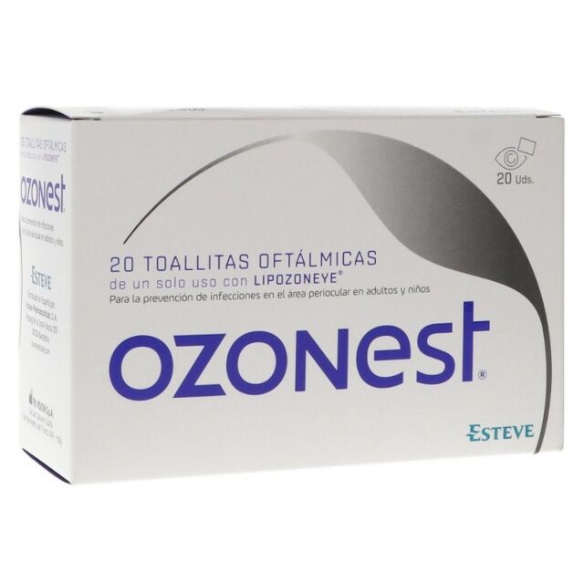 OZONEST  20 TOALLITAS OFTALMICAS