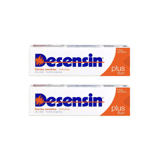 DESENSIN PLUS PACK PASTA DENTAL  2 ENVASES 150 ML