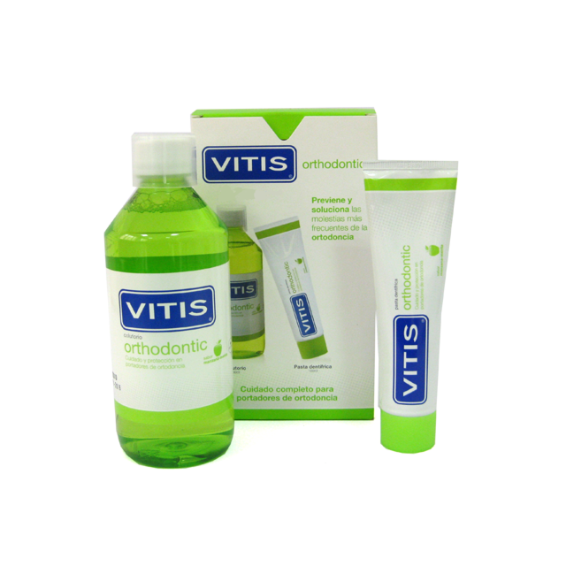 VITIS ORTHODONTIC PASTA DENTIFRICA Y COLUTORIO  PACK