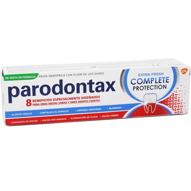 PARODONTAX COMPLETE PROTECTION EXTRA FRESH  1 ENVASE 75 ML