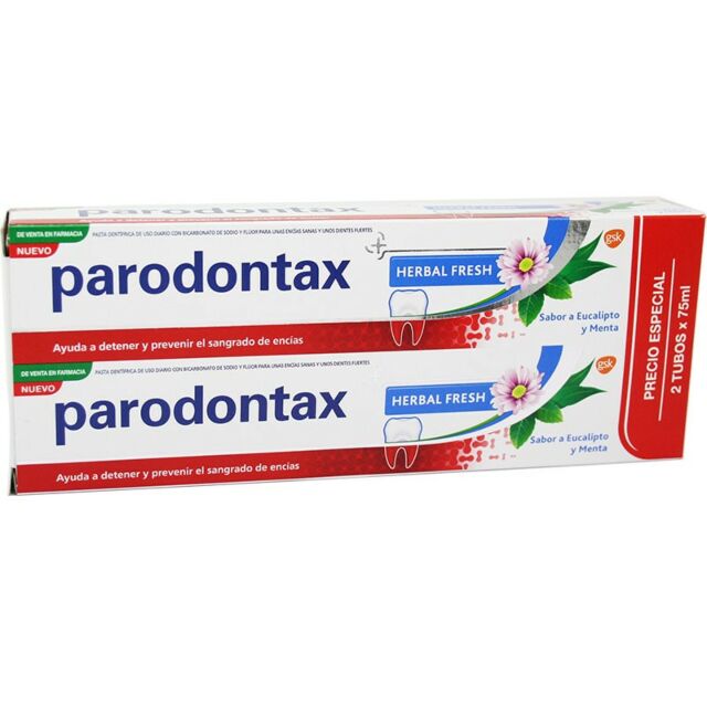 PARODONTAX HERBAL FRESH  2 UNIDADES 75 ML