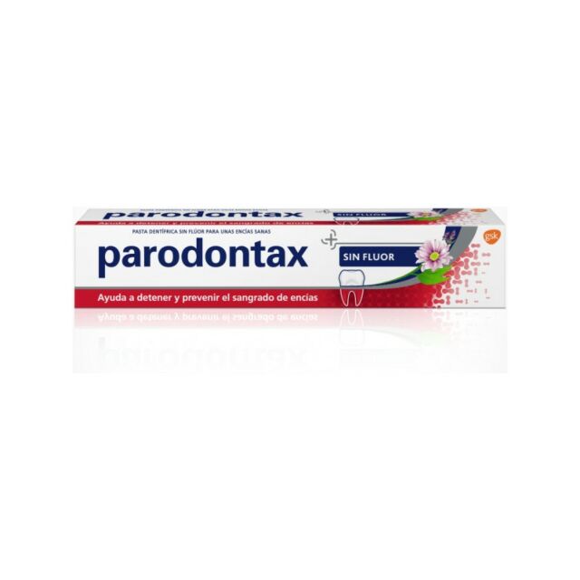 PARODONTAX SIN FLUOR PASTA DENTAL  1 ENVASE 75 ML