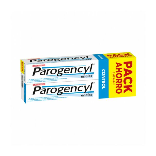 PAROGENCYL ENCIAS CONTROL DENTIFRICO  DUPLO ESPECIAL 2 X 125 ML