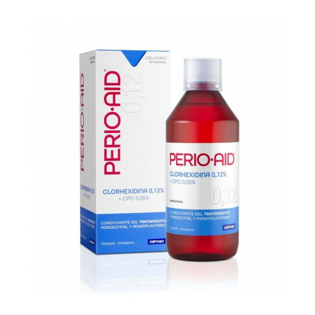 PERIO AID 0.12 TRATAMIENTO COLUTORIO  1 ENVASE 500 ML