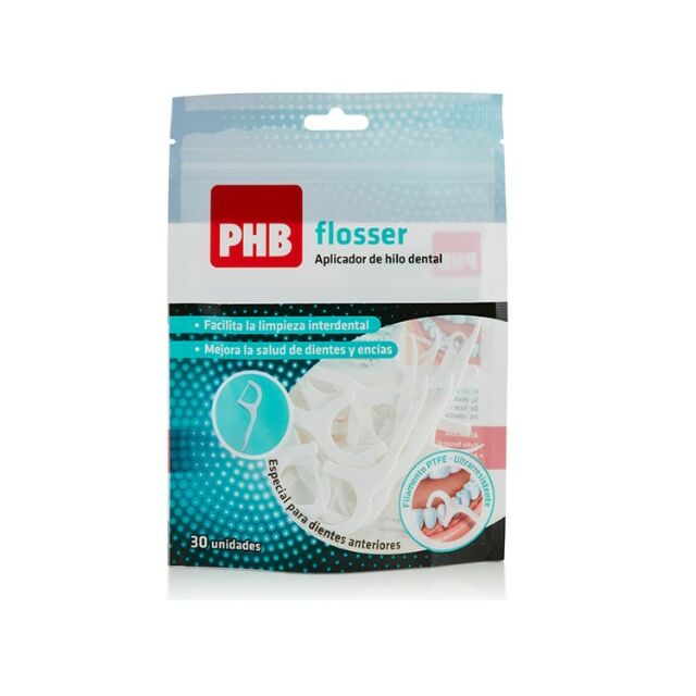 PHB APLICADOR HILO FLOSSER PTFE  30 UNIDADES