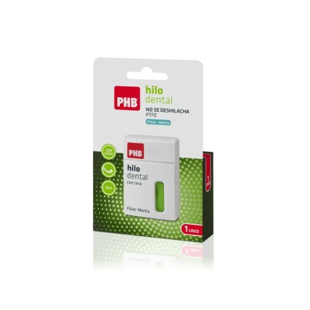 PHB FLUOR Y MENTA HILO DENTAL PTFE 50 M