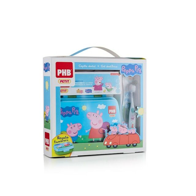 PACK PHB PETIT GEL DENTIFRICO INFANTIL + CEPILLO  CON REGALO PEPPA