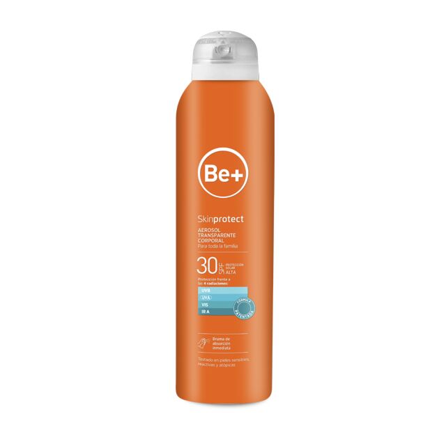 BE+ SKIN PROTECT AEROSOL CORPORAL SPF 30  1 ENVASE 200 ML