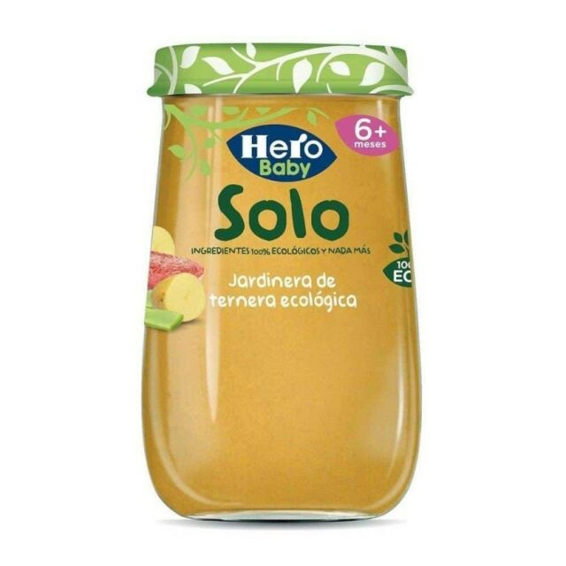 HERO BABY SOLO JARDINERA TERNERA  1 ENVASE 190 G