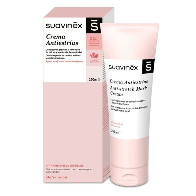 SUAVINEX CREMA ANTIESTRIAS  1 ENVASE 250 ML