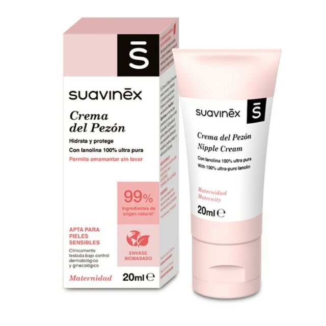 SUAVINEX CREMA CUIDADO PEZON  1 ENVASE 20 ML