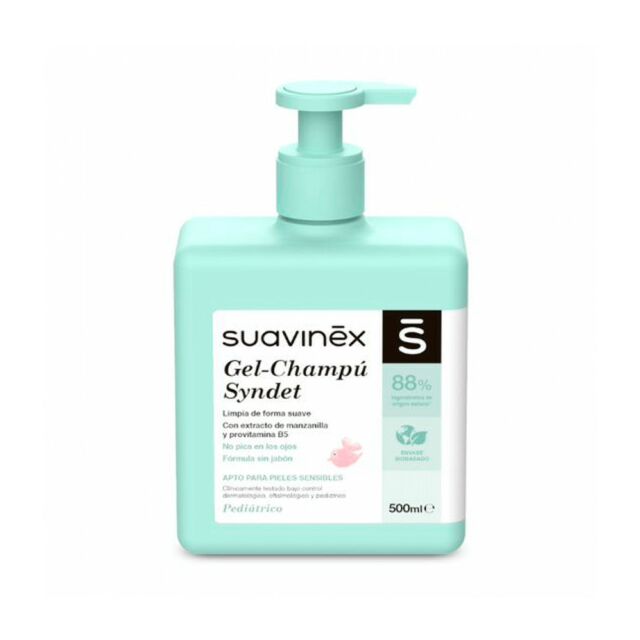 SUAVINEX PEDIATRIC GEL CHAMPU SYNDET  1 ENVASE 500 ML