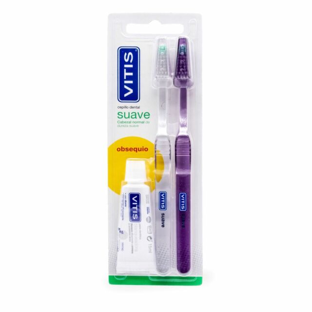 CEPILLO DENTAL ADULTO VITIS SUAVE DUPLO