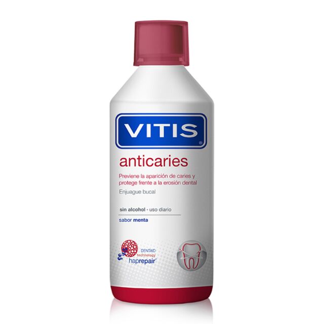 VITIS ANTICARIES COLUTORIO BUCAL  1 ENVASE 500 ML