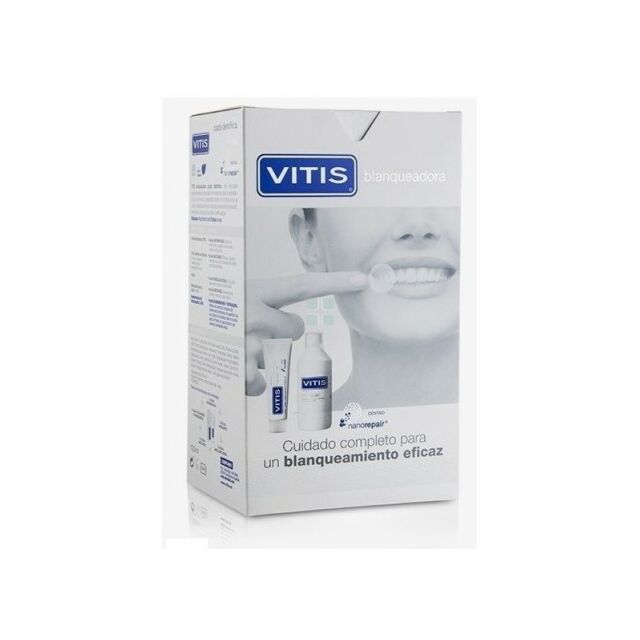 PACK VITIS BLANQUEADORA PASTA DENTIFRICA 100 ML + COLUTORIO 500 ML