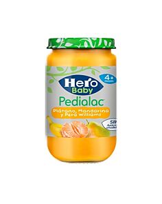 HERO BABY PLATANO MANZANA PERA Y MANDARINA  1 TARRO 235 G