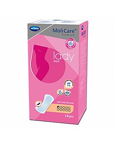 ABSORBENTE INCONTINENCIA ORINA LIGERA MOLICARE PREMIUM LADY PAD 0,5 GOTAS 28 UNIDADES