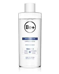 BE+ AGUA MICELAR TODO EN 1  ENVASE 500 ML