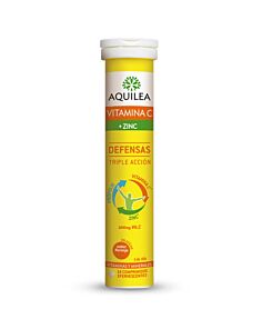 AQUILEA VITAMINA C + ZINC  14 COMPRIMIDOS EFERVESCENTES