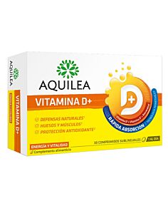 AQUILEA VITAMINA D+  30 COMPRIMIDOS SUBLINGUALES