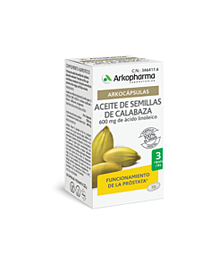 ARKOCAPSULAS CALABAZA SEMILLAS ACEITE 50 CAPSULAS