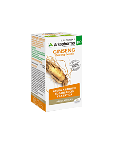 ARKOCAPSULAS GINSENG BIO  84 CAPSULAS