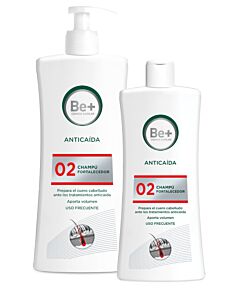 BE+ ANTICAIDA CHAMPU FORTALECEDOR  1 ENVASE 500 ML