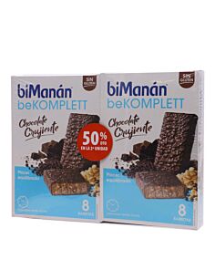 BIMANAN DUPLO BEKOMPLETT SNACK  8 BARRITAS 35 G SABOR CHOCOLATE CRUJIENTE