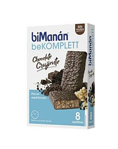 BIMANAN BEKOMPLETT SNACK  8 BARRITAS 35 G SABOR CHOCOLATE CRUJIENTE