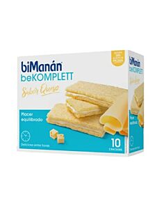 BIMANAN BEKOMPLETT SNACK CRACKERS QUESO  10 UNIDADES 200 G