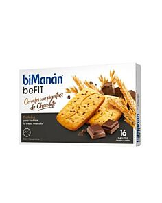 BIMANAN BEFIT GALLETAS CON PEPITAS DE CHOCOLATE  1 ENVASE 200 G