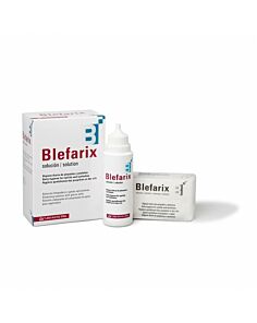 BLEFARIX SOLUCION  1 ENVASE 100 ML + 100 GASAS