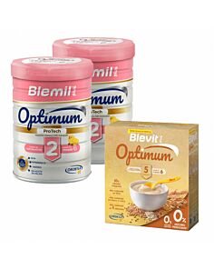 PACK BLEMIL PLUS OPTIMUM 2 PRO TECH + BLEMIL PLUS OPTIMUM 5 CEREALES  DE REGALO