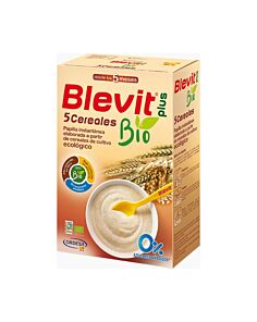 BLEVIT PLUS 5 CEREALES BIO  1 ENVASE 250 G