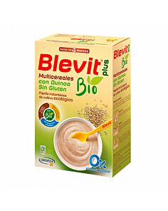 BLEVIT PLUS MULTICEREALES CON QUINOA SIN GLUTEN BIO  1 ENVASE 250 G