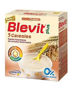 BLEVIT PLUS 5 CEREALES  1 ENVASE 600 G