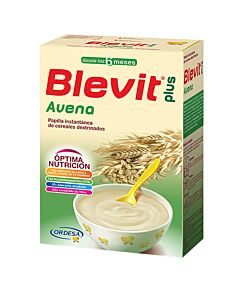 BLEVIT PLUS AVENA 6 MESES  12 ENVASES 300 G