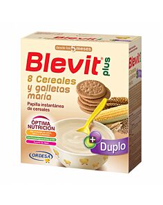 BLEVIT PLUS 8 CEREALES Y GALLETAS  2 ENVASES 300 G