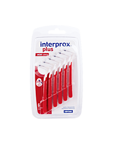 CEPILLO ESPACIO INTERPROXIMAL INTERPROX PLUS MINI CONICO 6 UNIDADES