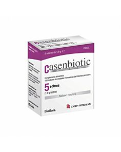 CASENBIOTIC  5 SOBRES 1,9 G SABOR NEUTRO