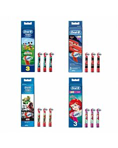 CEPILLO DENTAL ELECTRICO ORAL-B KIDS PIXAR EB10 RECAMBIO 4 UNIDADES