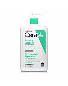 CERAVE GEL LIMPIADOR ESPUMOSO  1 ENVASE 1000 ML