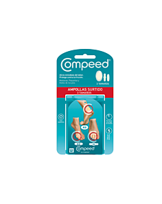 COMPEED AMPOLLAS HIDROCOLOIDE PACK MIXTO 5 UNIDADES